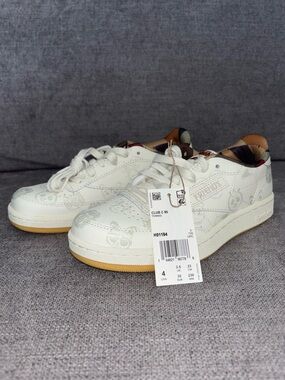 🐼NWT Reebok Club C 85 Sneakers in Cream~ Kung Fu Panda collaboration